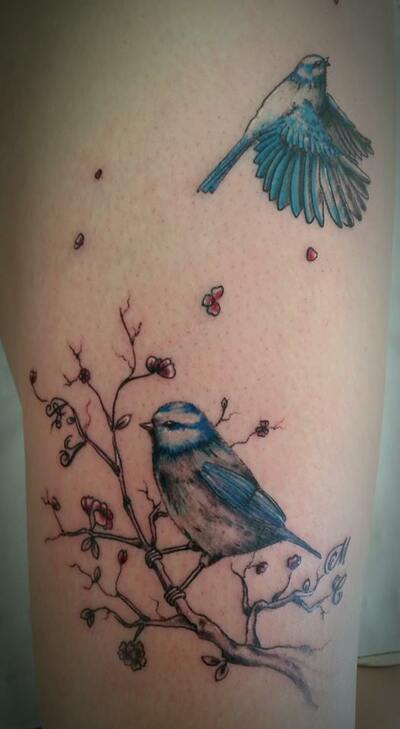 Tatouage De M sange Aquarelle Tatouage De M sange Aquarelle