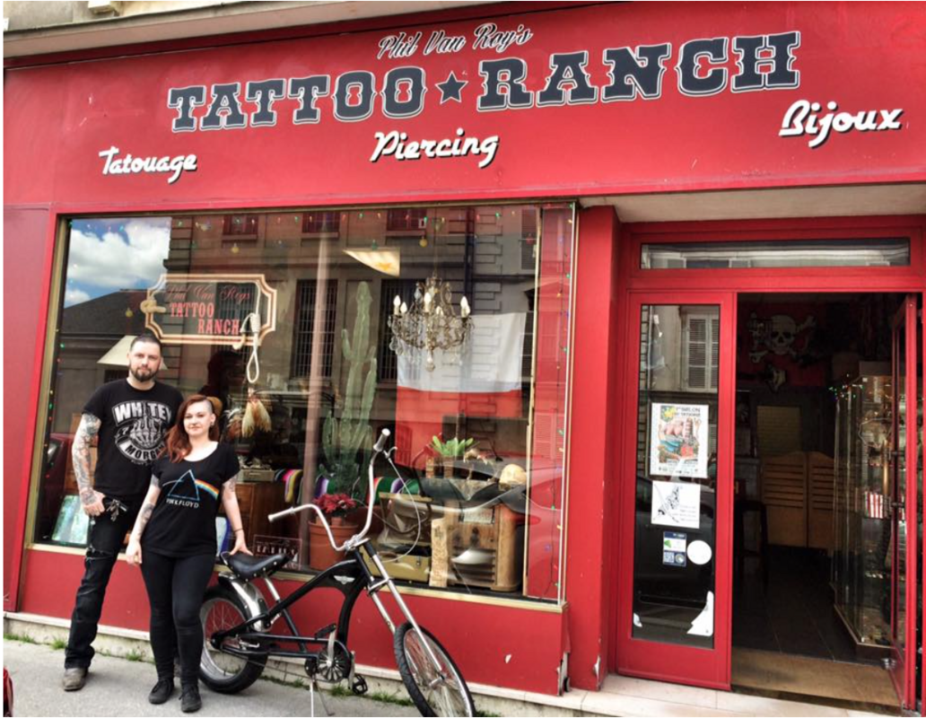 Phil Van Roy's TATTOO RANCH Estudio de tatuaje en Versailles Lo